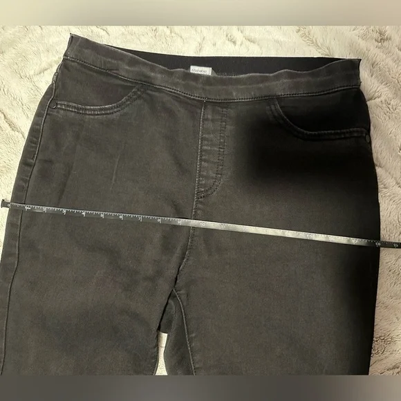 Simply Vera Vera Wang Black Skinny Stretch Waist Jeggings Jeans - Picture 5 of 15